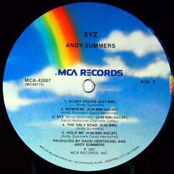 LP Andy Summers: XYZ