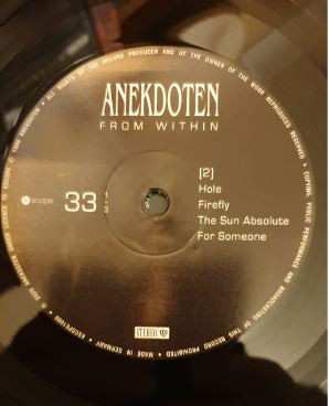 LP Anekdoten: From Within