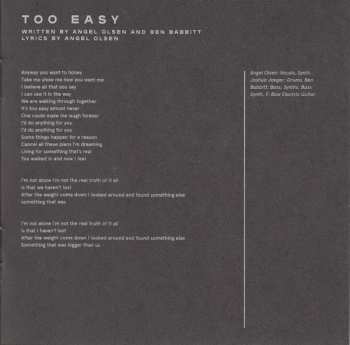 CD Angel Olsen: All Mirrors