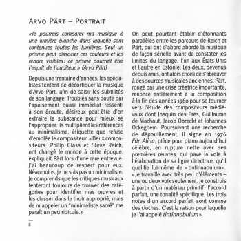 CD Angèle Dubeau: Arvo Pärt, Portrait