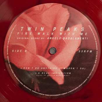 2LP Angelo Badalamenti: Twin Peaks: Fire Walk With Me CLR
