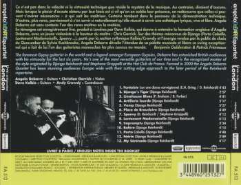 CD Angelo Debarre Quartet: Live At Le Quecumbar London