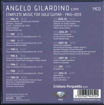 14CD/Set di cofanetti Cristiano Porqueddu: Complete Music For Solo Guitar · 1965–2013
