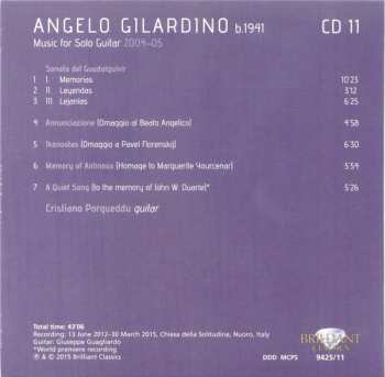 14CD/Set di cofanetti Cristiano Porqueddu: Complete Music For Solo Guitar · 1965–2013