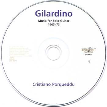 14CD/Set di cofanetti Cristiano Porqueddu: Complete Music For Solo Guitar · 1965–2013