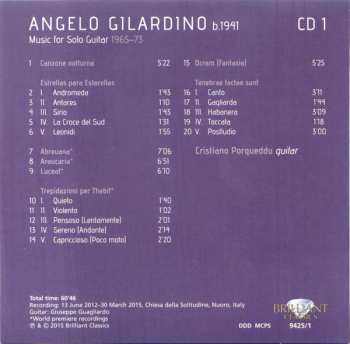 14CD/Set di cofanetti Cristiano Porqueddu: Complete Music For Solo Guitar · 1965–2013
