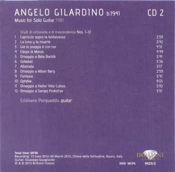 14CD/Set di cofanetti Cristiano Porqueddu: Complete Music For Solo Guitar · 1965–2013