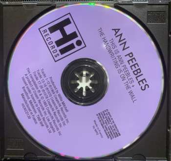 CD Ann Peebles: This Is Ann Peebles & The Handwriting Is On The Wall
