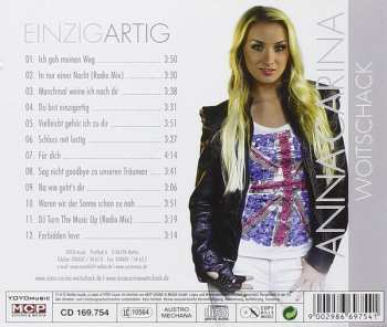 CD Anna-Carina Woitschack: Einzigartig