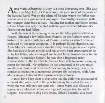 CD Anna Maria Alberghetti: Sings For You