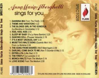 CD Anna Maria Alberghetti: Sings For You
