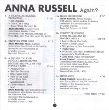 CD Anna Russell: Anna Russell Again?