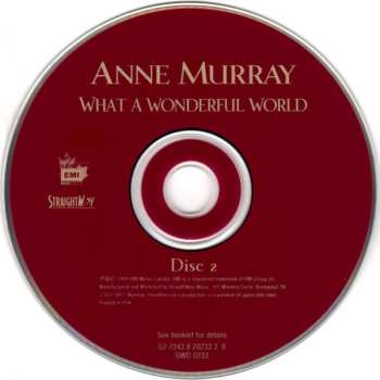 2CD Anne Murray: What A Wonderful World - 26 Inspirational Classics