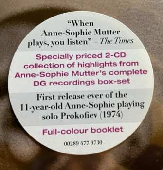 2CD Anne-Sophie Mutter: ASM35 The Complete Musician: Highlights