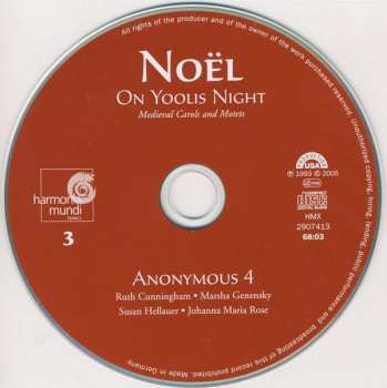 4CD/Set di cofanetti Anonymous 4: Noël - Carols & Chants For Christmas
