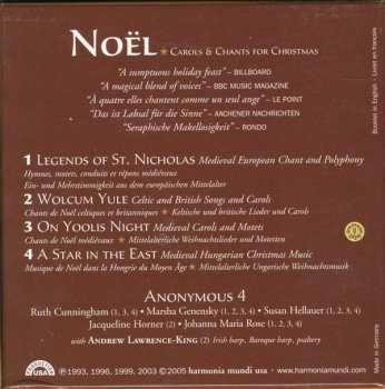 4CD/Set di cofanetti Anonymous 4: Noël - Carols & Chants For Christmas