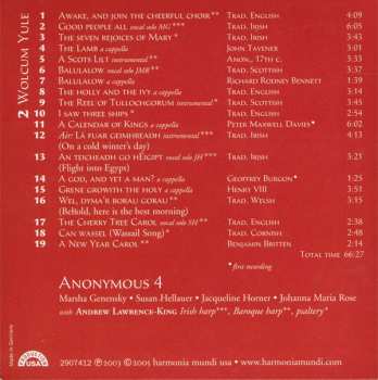 4CD/Set di cofanetti Anonymous 4: Noël - Carols & Chants For Christmas