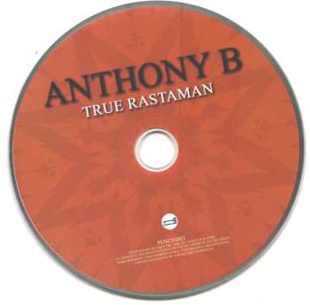 CD Anthony B: True Rastaman