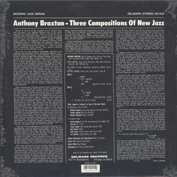 LP Anthony Braxton: 3 Compositions Of New Jazz