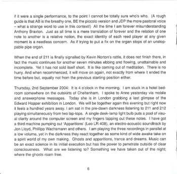 2CD Anthony Braxton: Ninetet (Yoshi's) 1997 Vol. 3