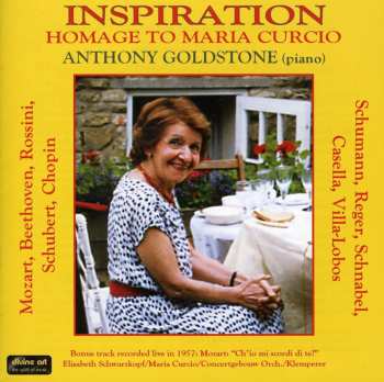 Album Anthony Goldstone: Inspiration - Homage To Maria Curcio