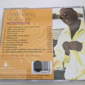 CD Anthony Jackson: I Love Being Single
