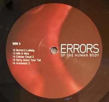 2LP Anthony Pateras: Errors Of The Human Body (Original Motion Picture Soundtrack)