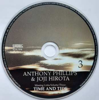 5CD/Set di cofanetti Anthony Phillips: Missing Links I-IV