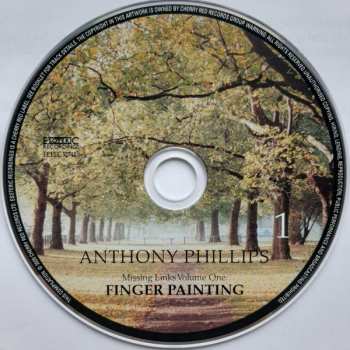 5CD/Set di cofanetti Anthony Phillips: Missing Links I-IV