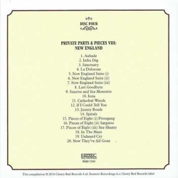 5CD/Set di cofanetti Anthony Phillips: Private Parts & Pieces V-VIII