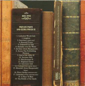 5CD/Set di cofanetti Anthony Phillips: Private Parts & Pieces V-VIII