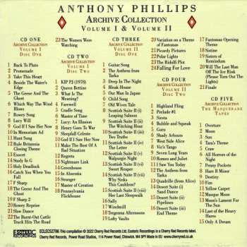 5CD/Set di cofanetti Anthony Phillips: The Archive Collection (Volume I & Volume II)
