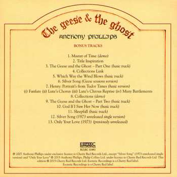 2CD/DVD/Set di cofanetti Anthony Phillips: The Geese & The Ghost