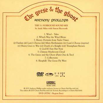 2CD/DVD/Set di cofanetti Anthony Phillips: The Geese & The Ghost