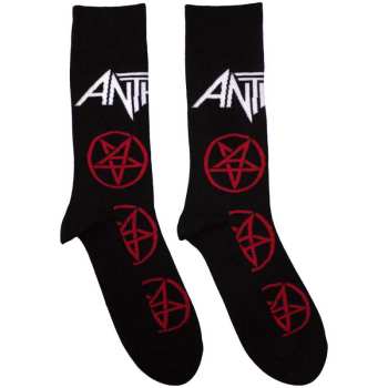 Merch Anthrax: Calzini alla caviglia Pentathrax Pattern