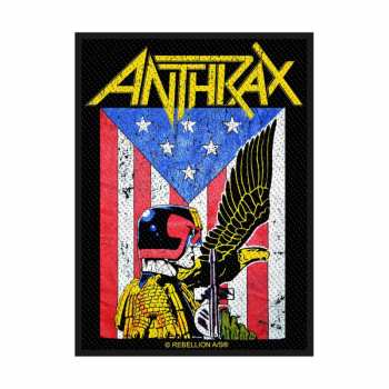 Merch Anthrax: Applicazione Judge Dredd 