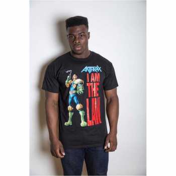 Merch Anthrax: Maglietta I Am The Law 