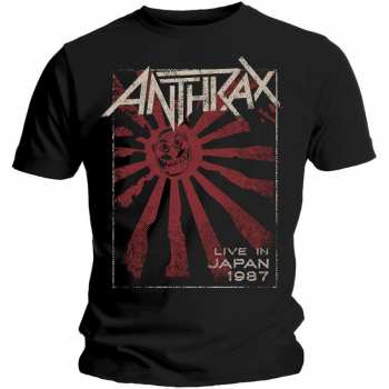 Merch Anthrax: Maglietta Live In Japan 