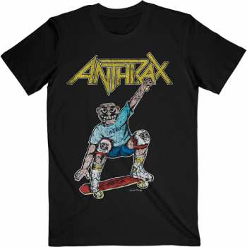 Merch Anthrax: Maglietta Spreading Skater Notman Vintage 