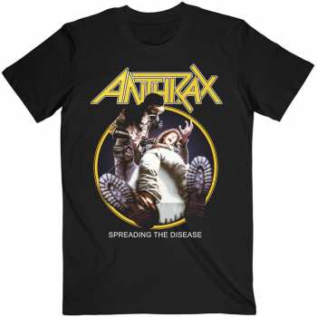 Merch Anthrax: Maglietta Spreading The Disease Track List 