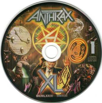 2CD/Blu-ray Anthrax: XL (MCMLXXXI - MMXXI)