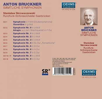 12CD/Set di cofanetti Anton Bruckner: Sämtliche Symphonien