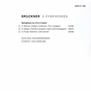 9CD/Set di cofanetti Berliner Philharmoniker: 9 Symphonies