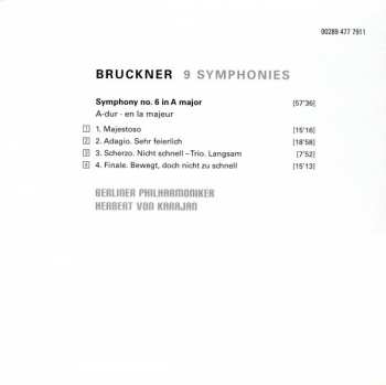 9CD/Set di cofanetti Berliner Philharmoniker: 9 Symphonies