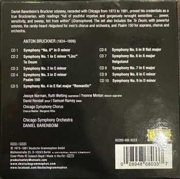 10CD/Set di cofanetti Daniel Barenboim: 10 Symphonies