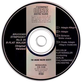 CD Berliner Philharmoniker: Symphony No. 5 In B-Flat Major