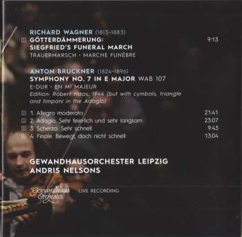 CD Richard Wagner: Symphony No. 7 / Siegfried's Funeral March