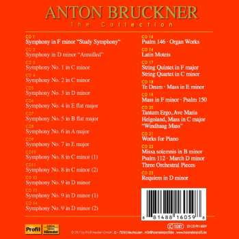 23CD/Set di cofanetti Anton Bruckner: The Collection