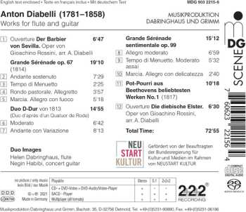 SACD Anton Diabelli: Works For Flute And Guitar
