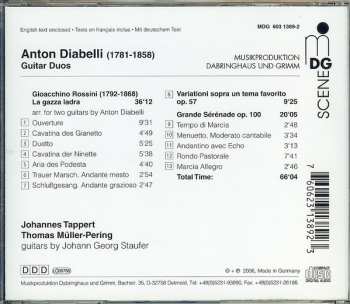 CD Anton Diabelli: Guitar Duos